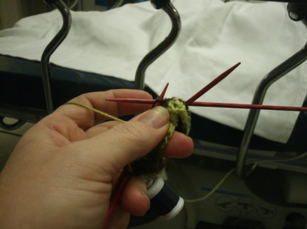 hospital knitting