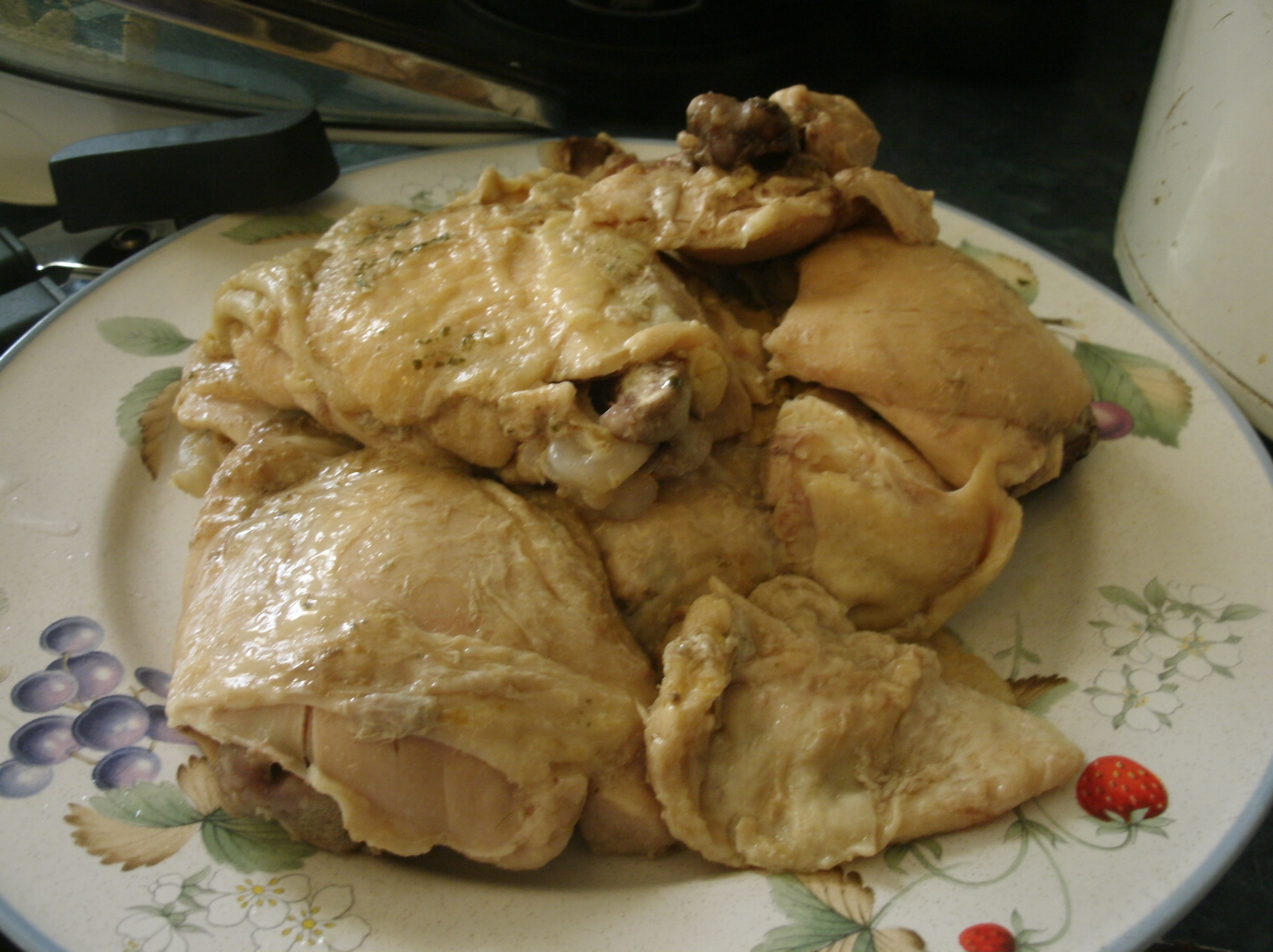 cooked chicken