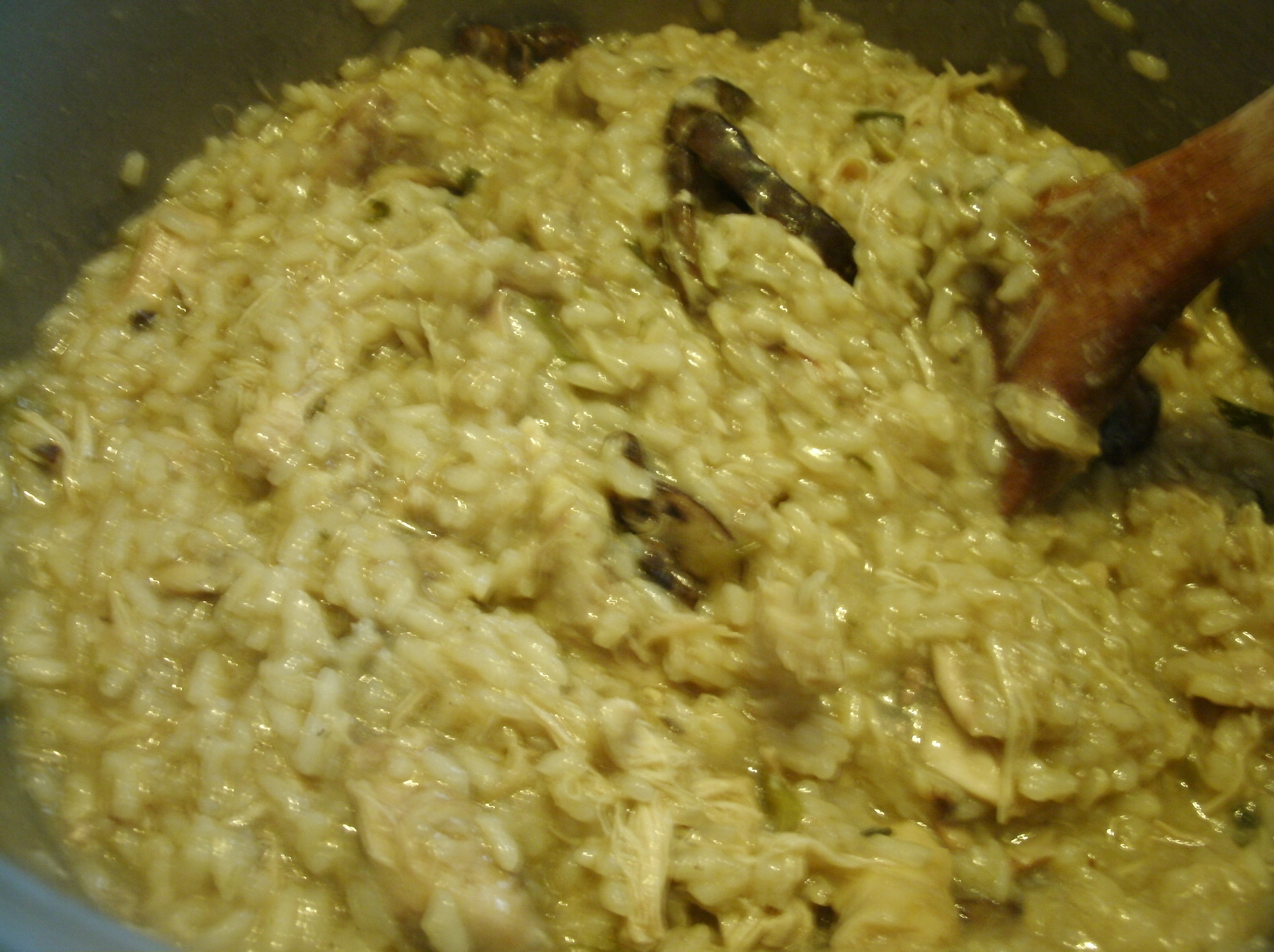 finished risotto